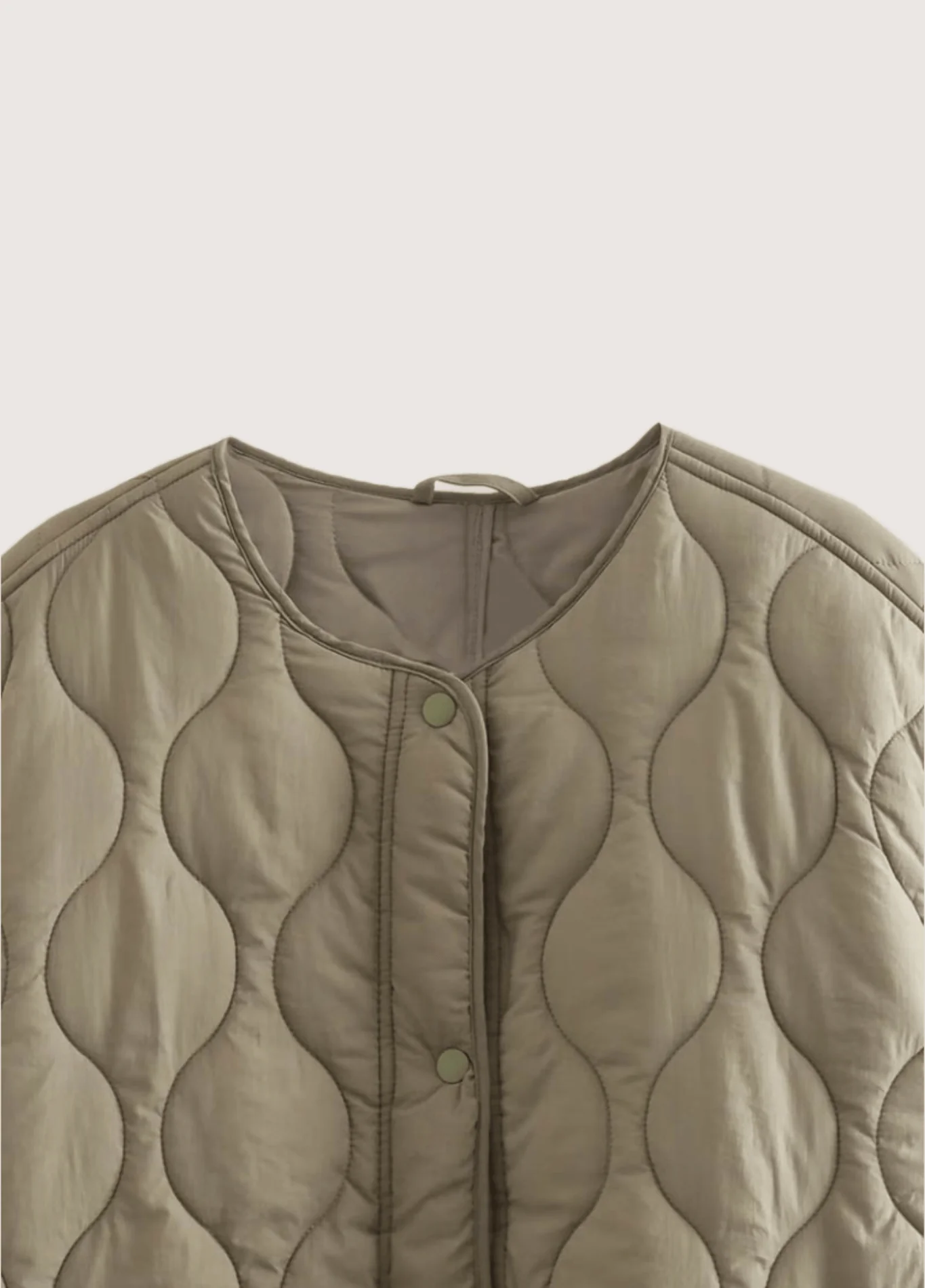 Kimono élégance beige | La Veste Matelassée Ultime - Image 5