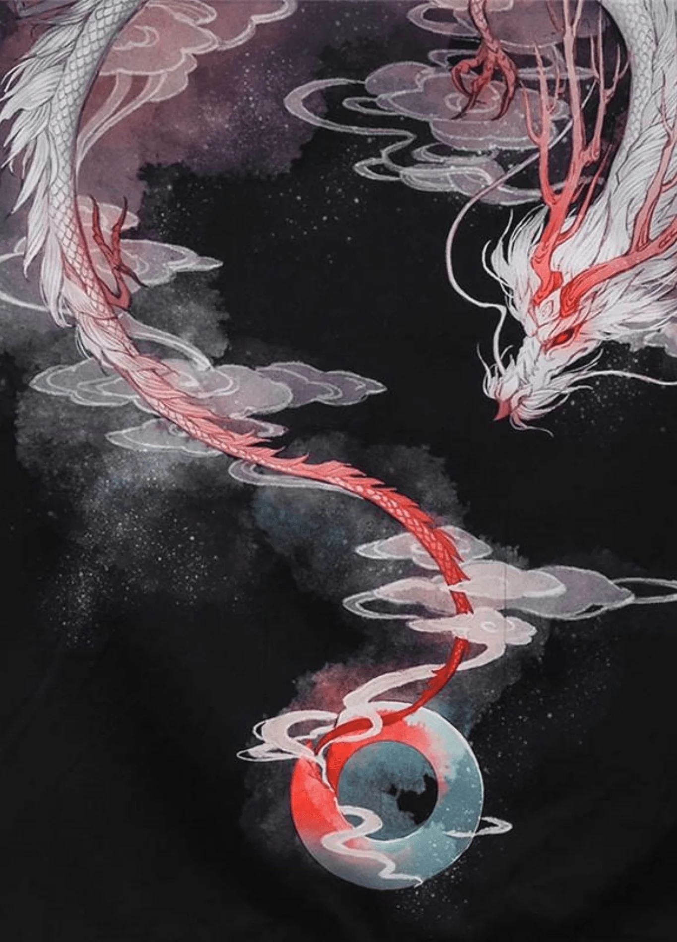 Kimono japonais | Dragon Céleste - Image 3