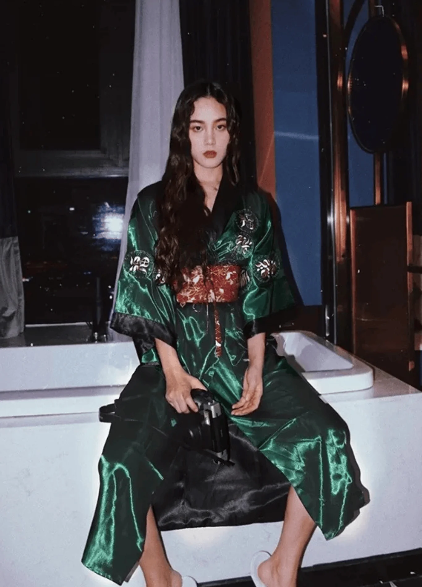 Kimono long soie | Kinryū