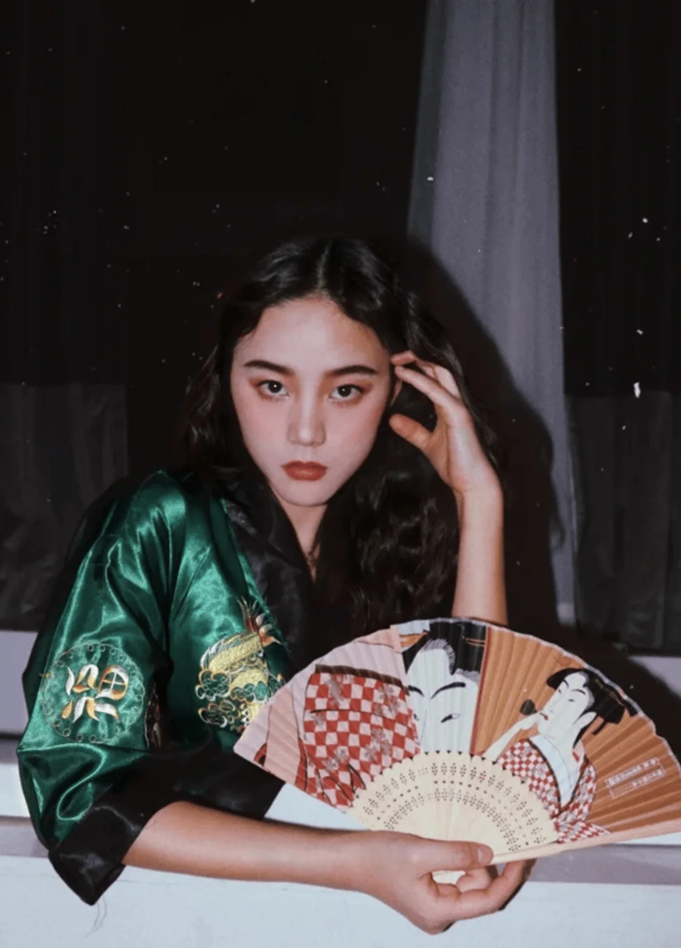 Kimono long soie | Kinryū - Image 4