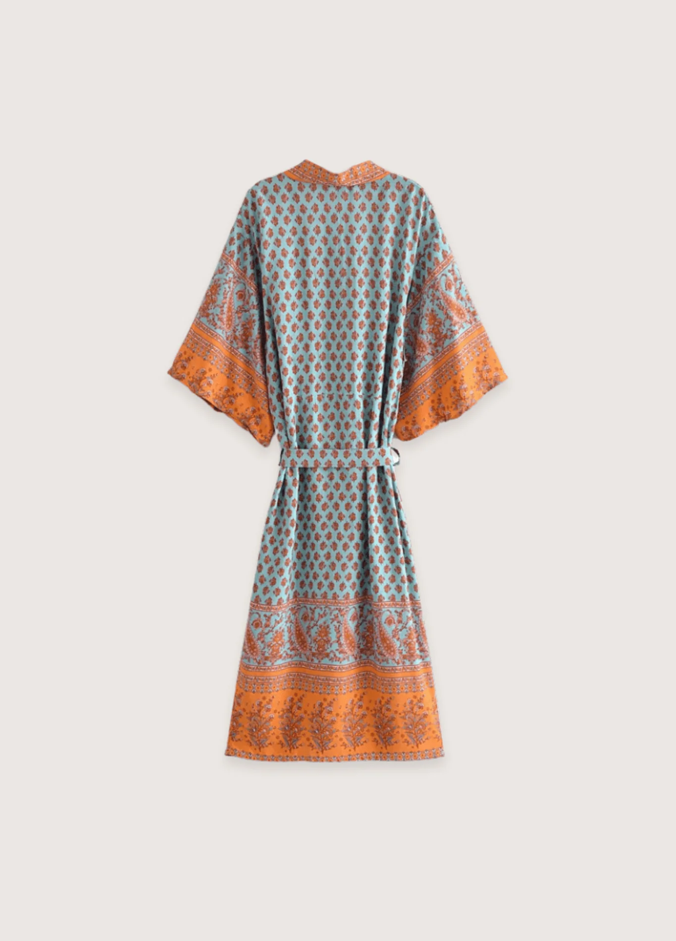 Kimono long turquoise | Daisy Bohème - Image 2