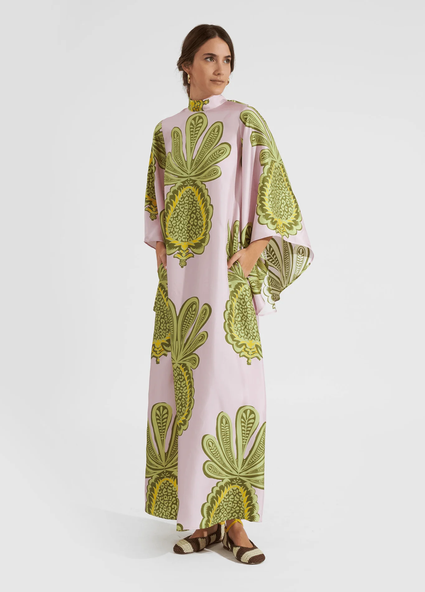 Robe kimono réversible | Ananas impérial - Image 3