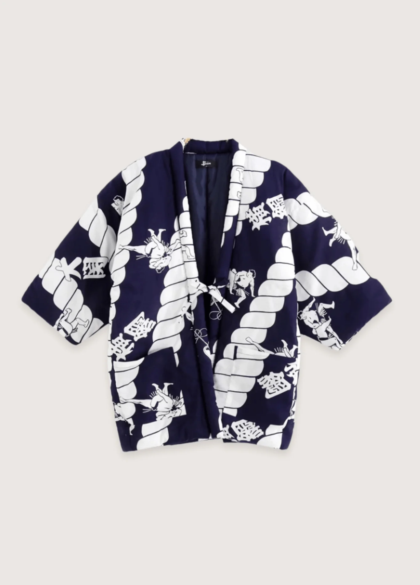 Veste kimono bleu | Sumō