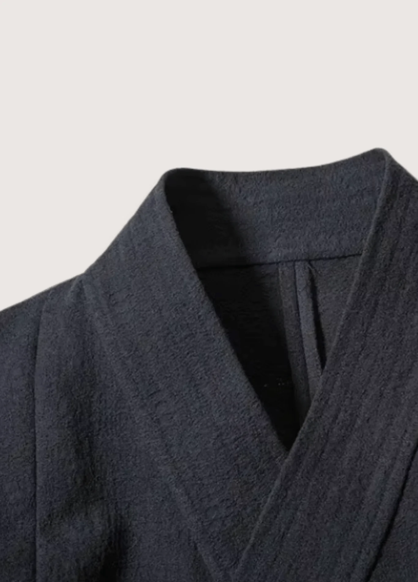 Veste kimono noir | Hanfu - Image 3
