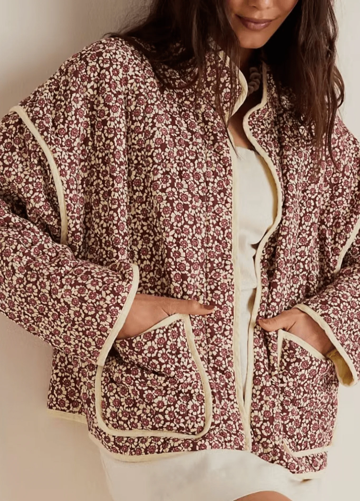Veste kimono rose | Hana - Image 5